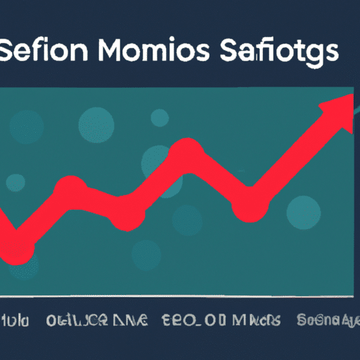 גרף המציג את התוצאות המשולבות של SEO ו-SMO עבור תעבורת אתר.