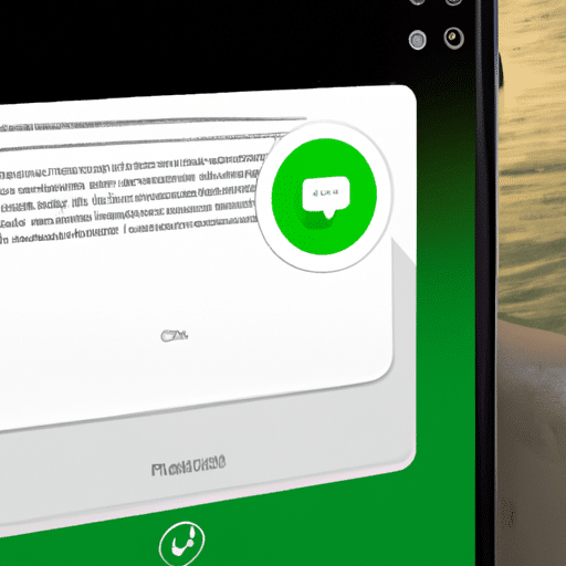 צילום מסך של טלפון נייד עם אפליקציית WhatsApp פתוחה